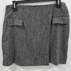 Vince Camuto Womens Grey Casual Short Skirt  Size 14